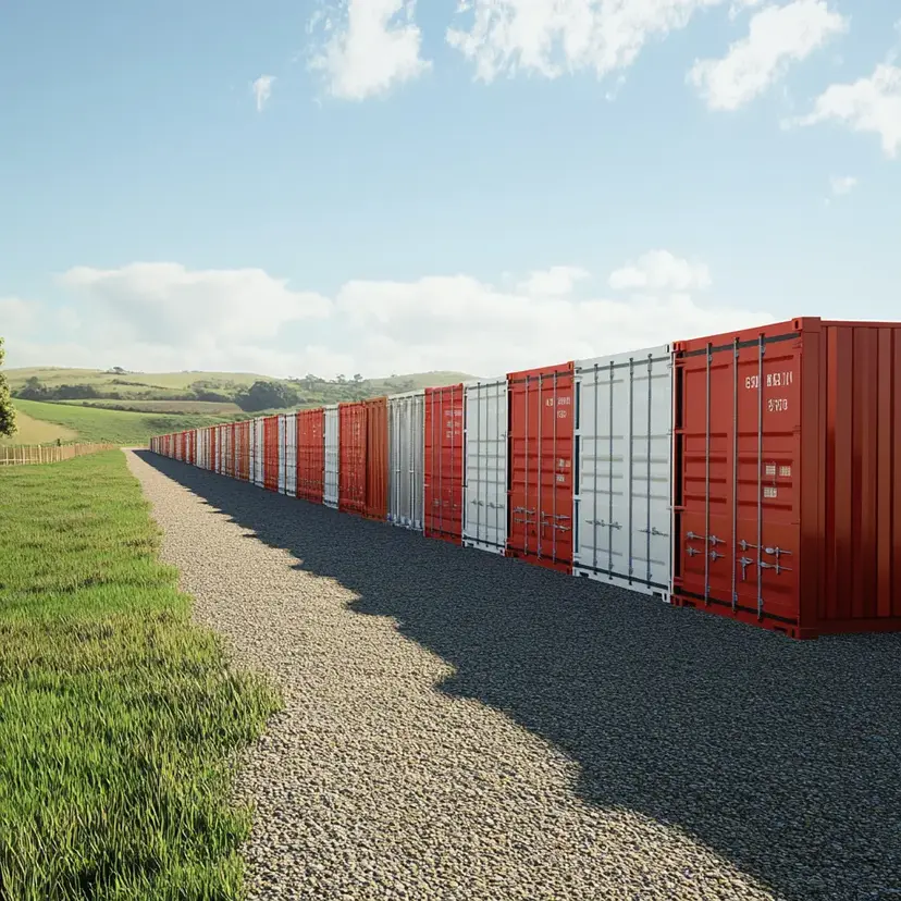 Shipping Container Units storage
